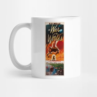 THE WAR OF THE WORLDS H.G Wells Science Fiction Vintage Movie Mug